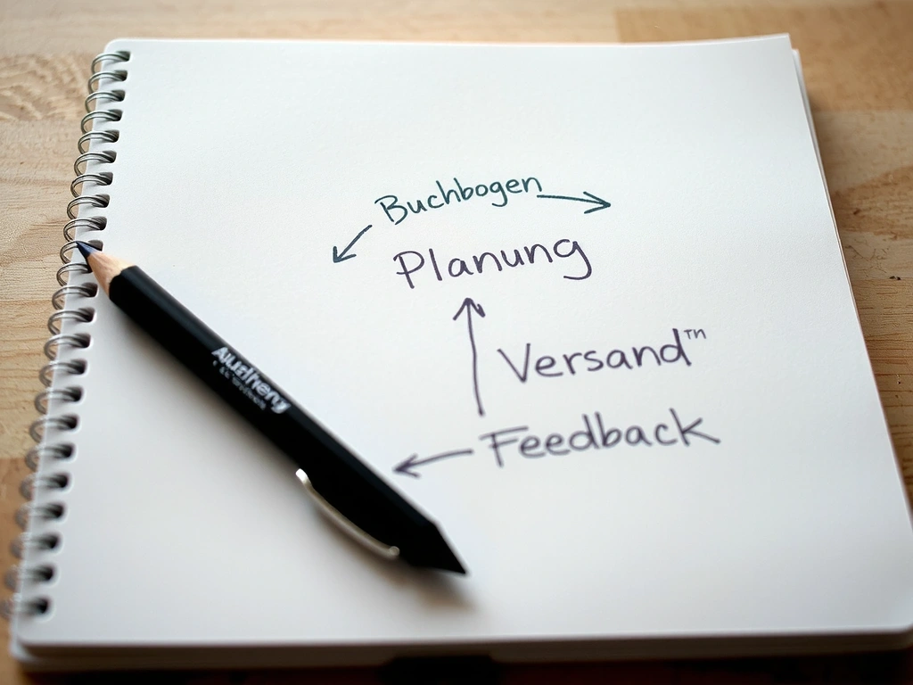Handgezeichnetes Flussdiagramm des Prozesses